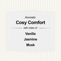 Mainstays 3-Wick Textured Wrapped Cozy Comfort Scented Candle, 14 oz