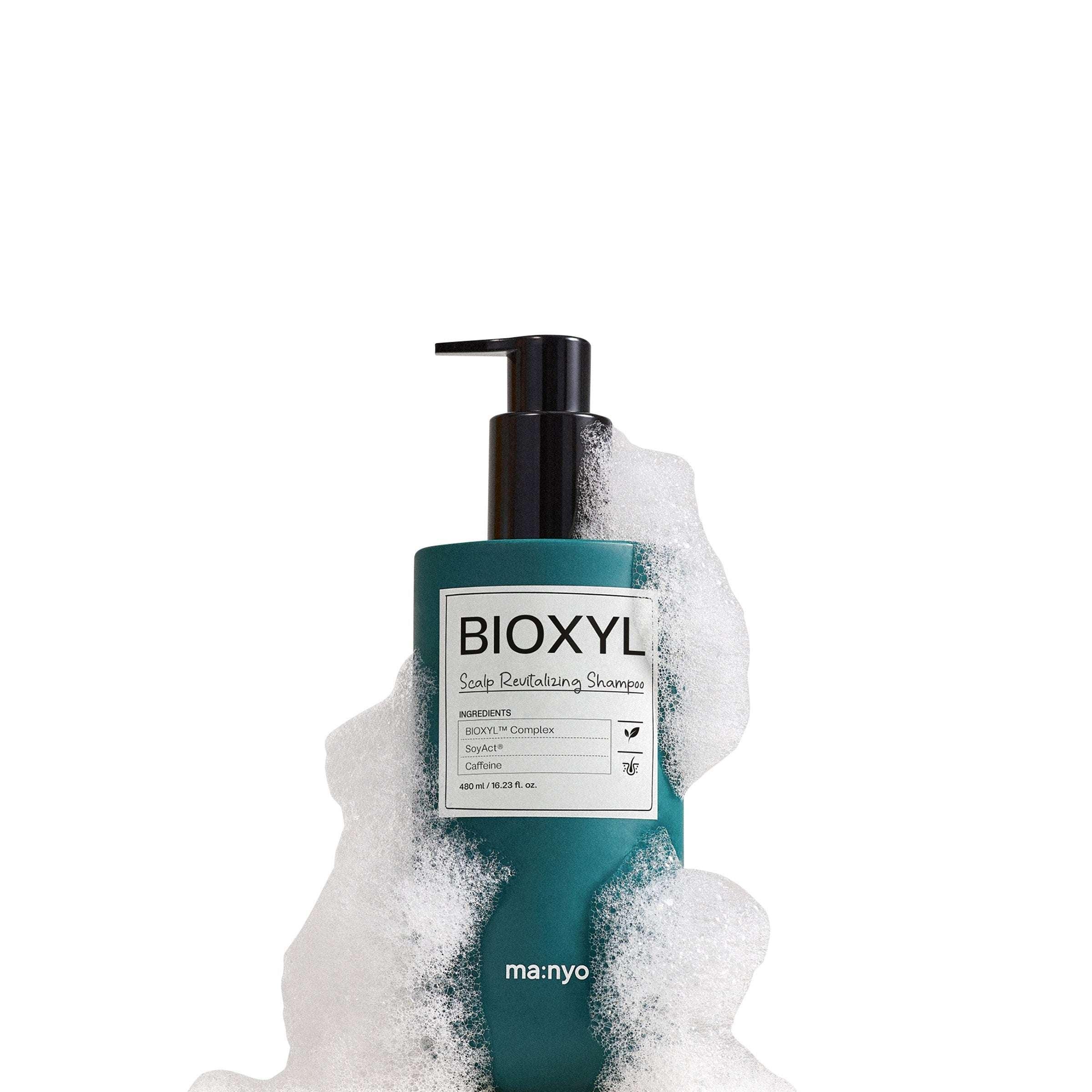 ma:nyo BIOXYL Scalp Revitalizing Shampoo 16.23 fl. oz, & Treatment 6.76 fl oz - USA MEGA SHOP