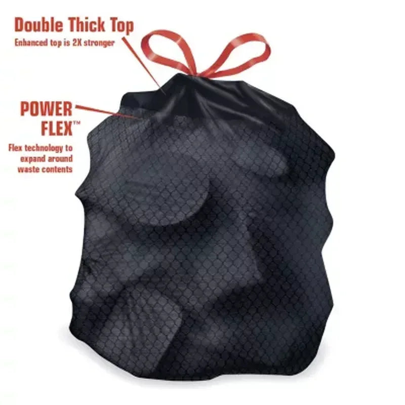 33-Gallon Power Flex Drawstring Trash Bags (90 Ct.)