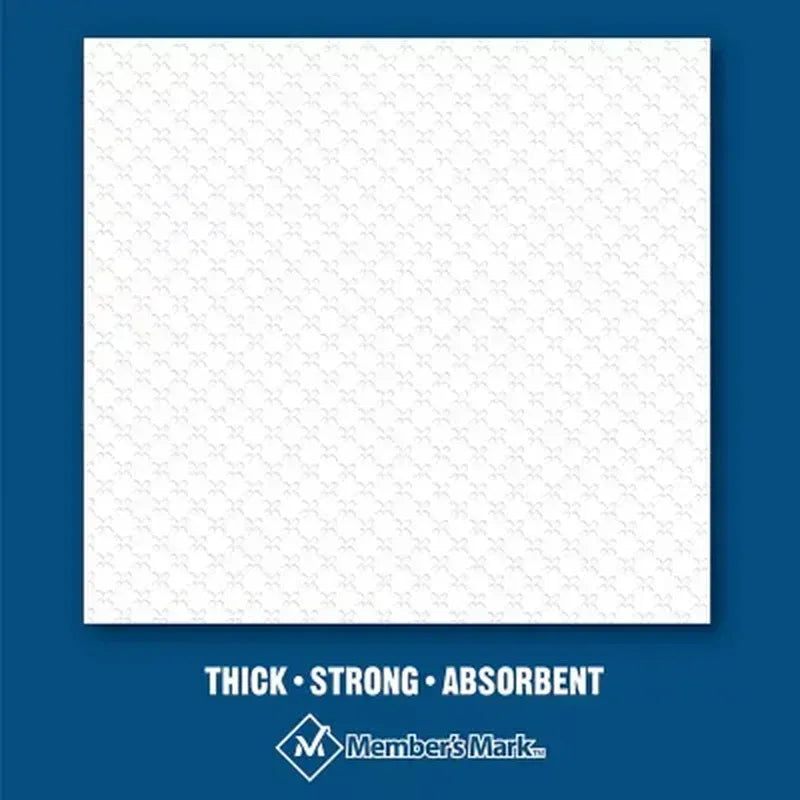 1-Ply Everyday White Napkins, 11.4" X 12.5" (4 Pk., 300 Ct. per Pack)