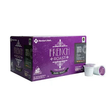 Single-serve coffee cup pack in purple box with white cups and lid