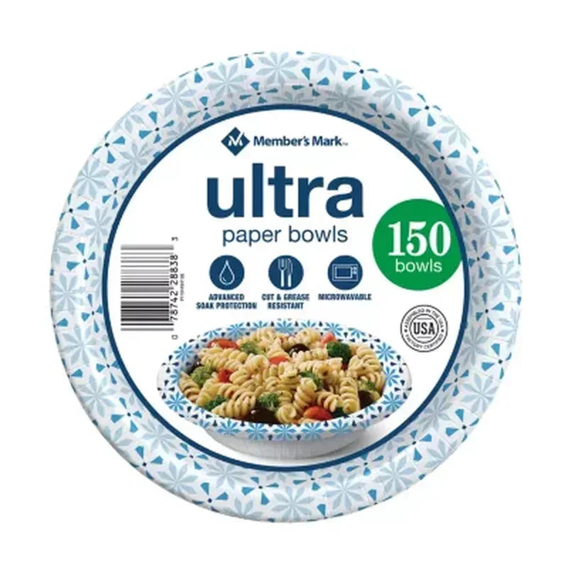 Ultra Soup/Salad Paper Bowls (20 Oz., 150 Ct.)