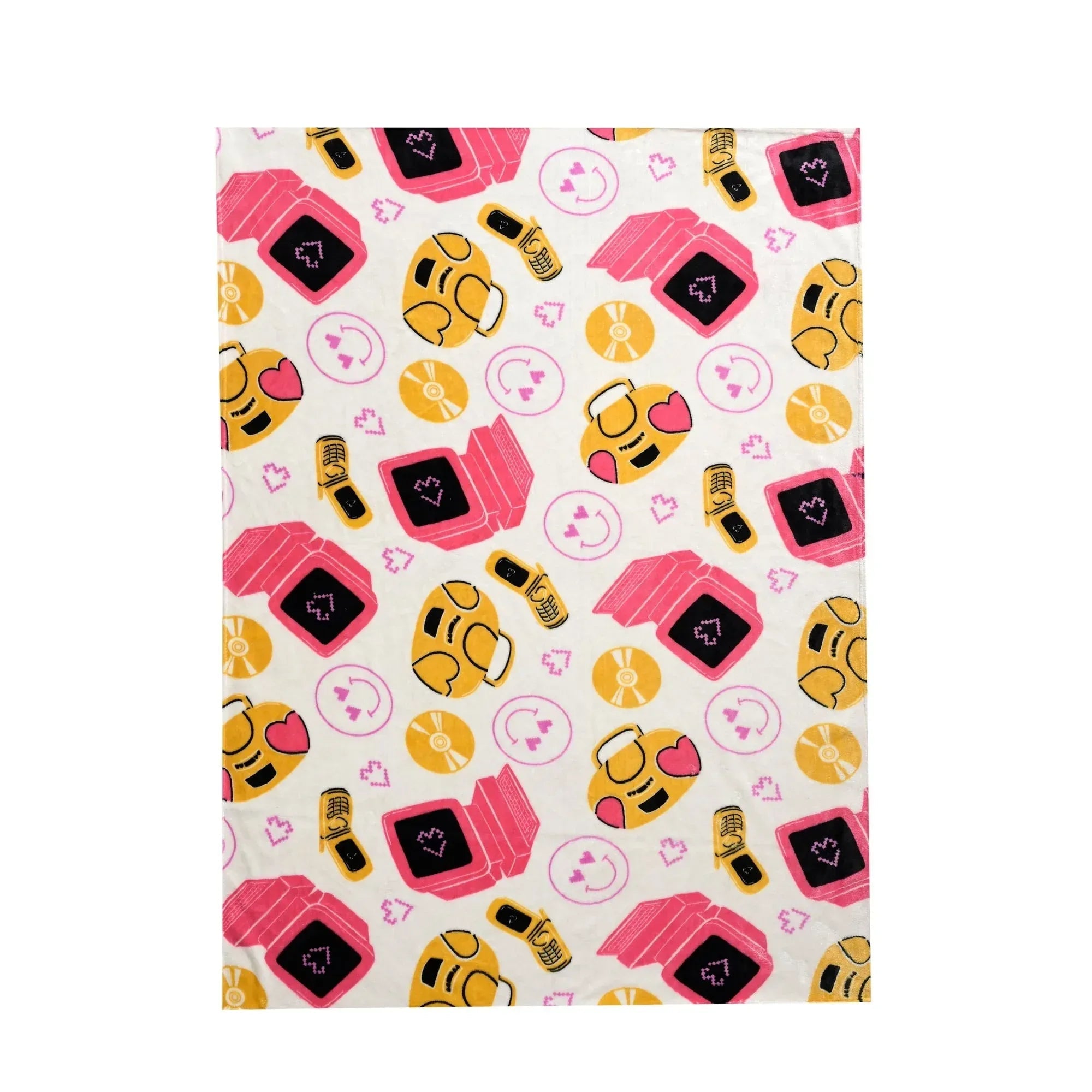 Way to Celebrate Super Soft Cozy Valentines Day Oversize Plush Throw Blankets
