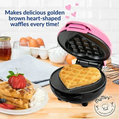 MyMini Heart Waffle Maker - USA MEGA SHOP