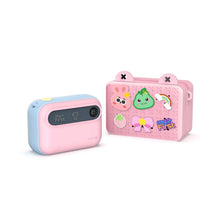 myFirst Insta 20 camera with character storage pouch in pink and blue