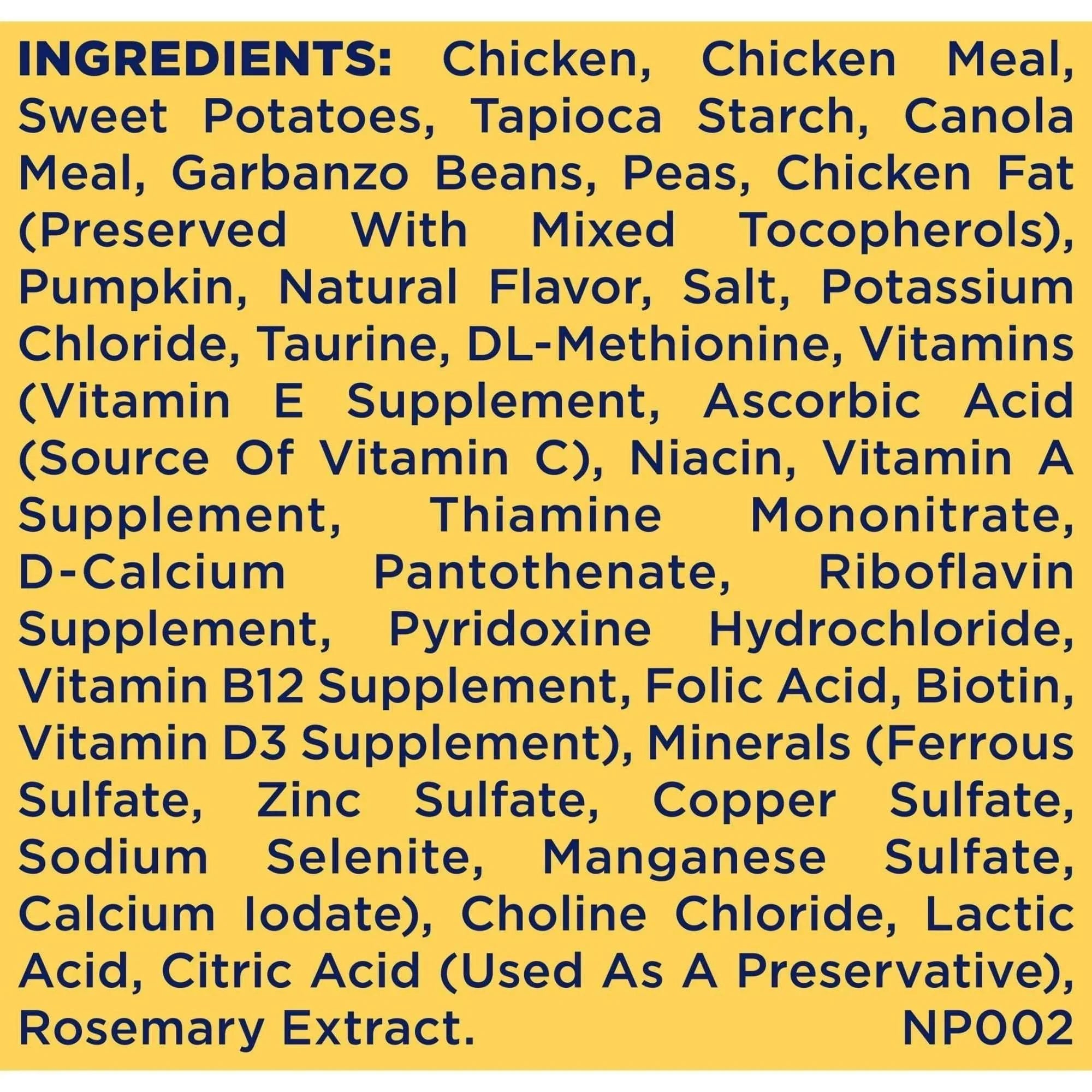 Nature′s Recipe Small Breed Grain Free Chicken, Sweet Potato & Pumpkin Dry Dog Food