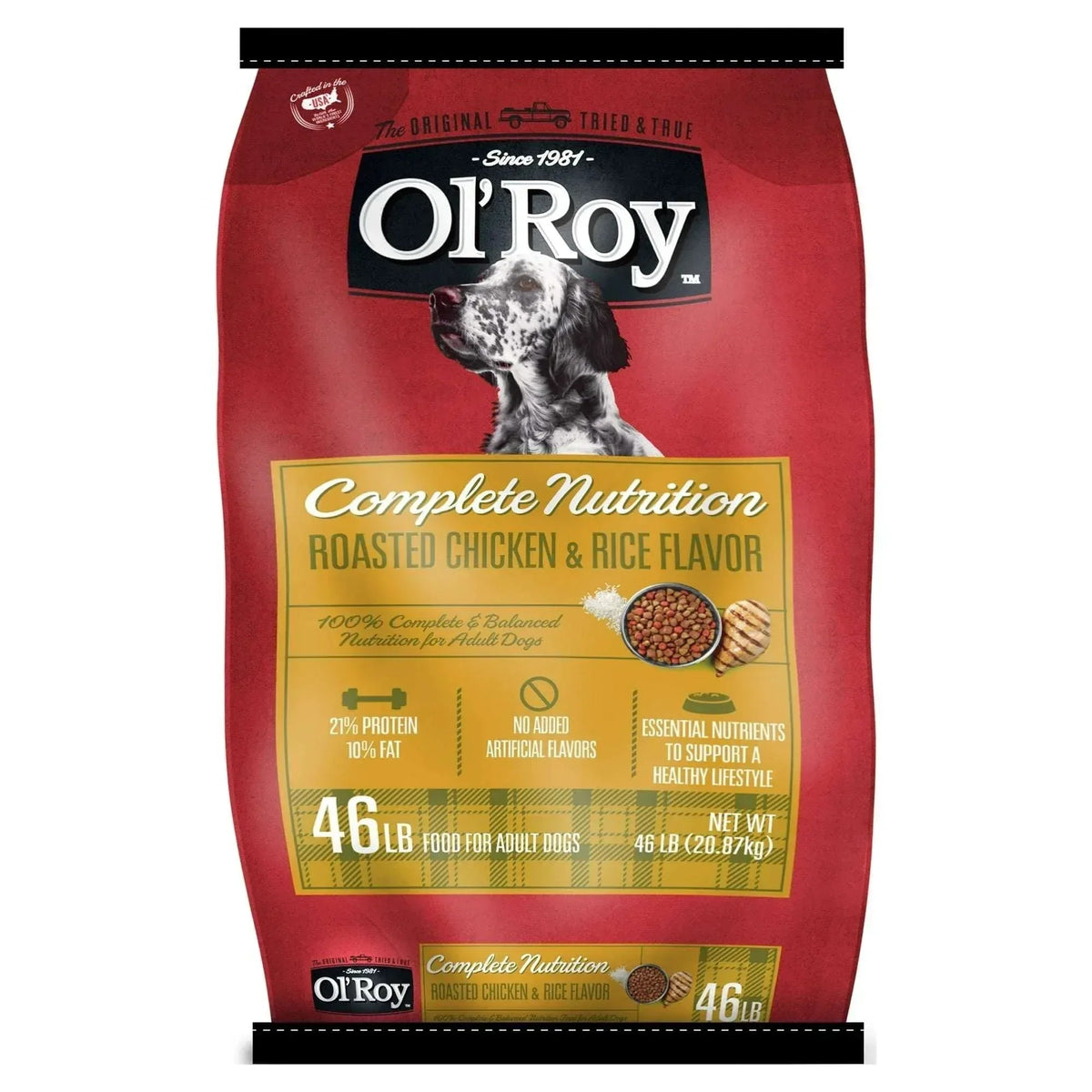 Ol' Roy Complete Nutrition Roasted Chicken & Rice Flavor Dry Dog Food