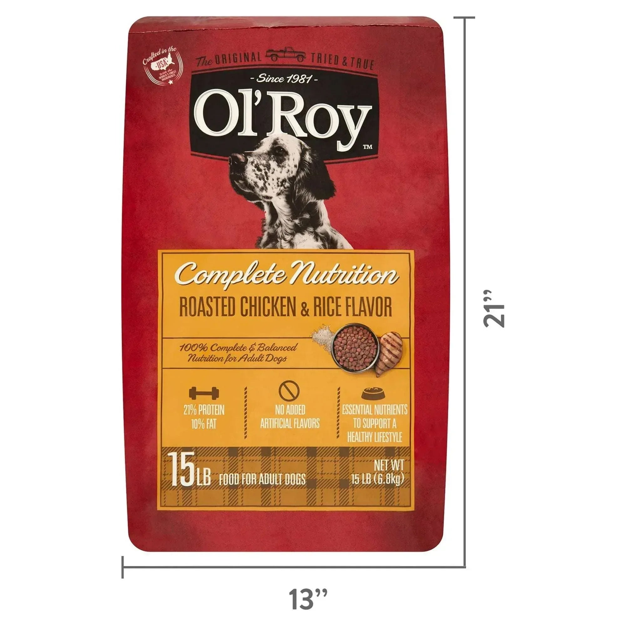 Ol' Roy Complete Nutrition Roasted Chicken & Rice Flavor Dry Dog Food