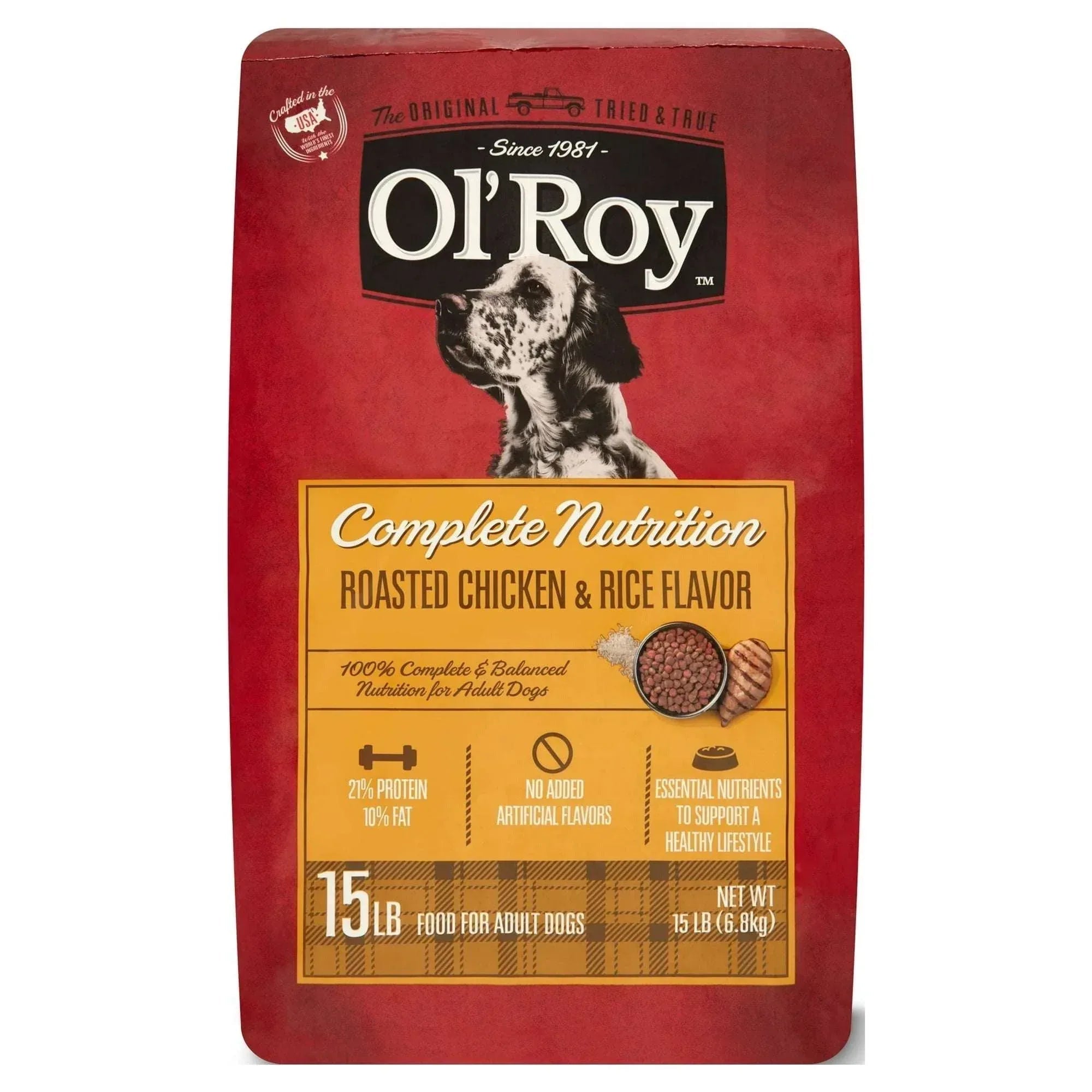 Ol' Roy Complete Nutrition Roasted Chicken & Rice Flavor Dry Dog Food