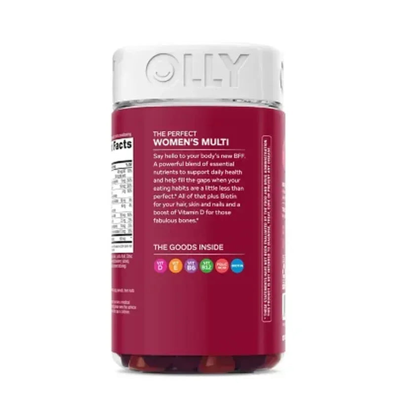 OLLY Women'S Multivitamin Gummies, Health & Immune Support, Berry (200 Ct.)