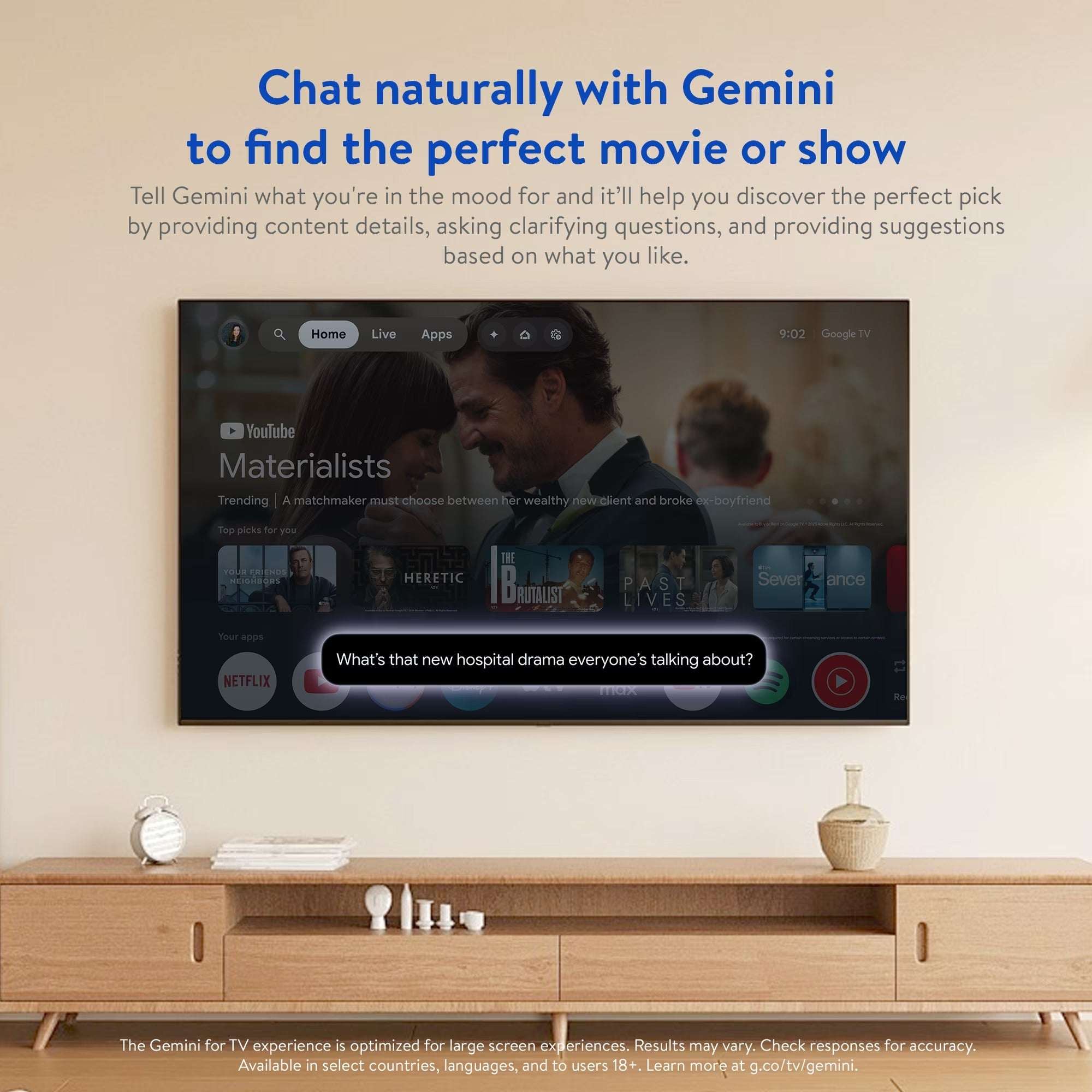 onn 4K Streaming Device, Google TV with Gemini (NEW 2026 Model) - Fast Streaming, Ultra HD, 8GB Storage, 2GB RAM, Remote With Voice Control - U.S. Compatible only