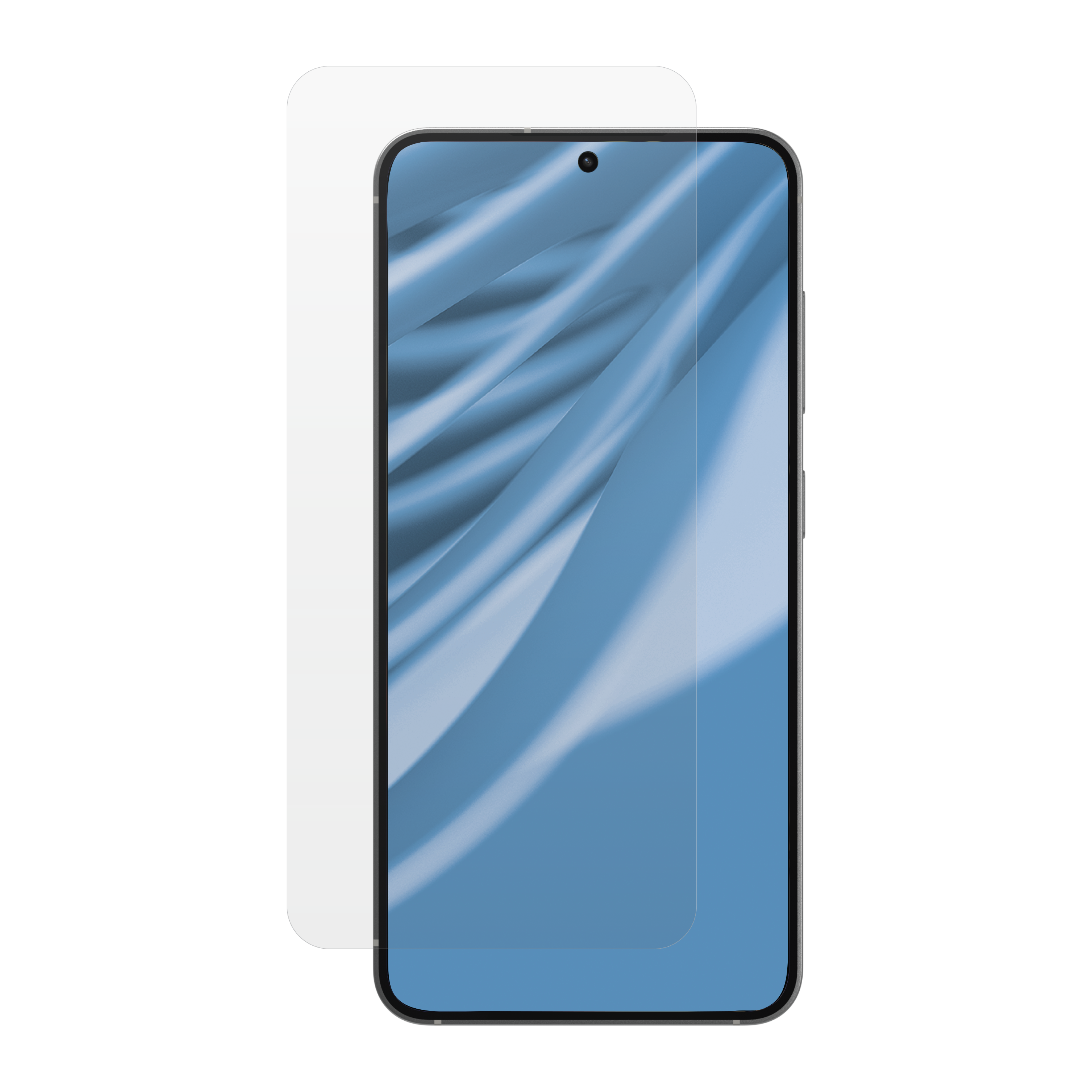 onn. Glass Screen Protector for Samsung Galaxy S25 and Samsung Galaxy S24 with Easy Installation Box