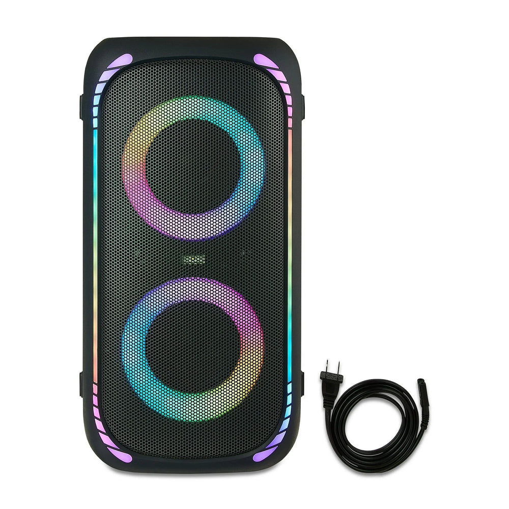onn. Large Party Speaker Gen 2 with LED Lighting - USA MEGA SHOP