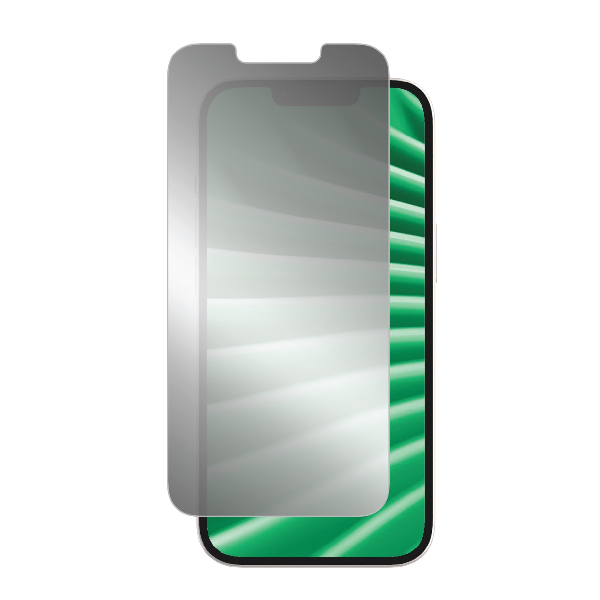 onn Mirror Glass Screen Protector for iPhone 16 - Mirror Finish