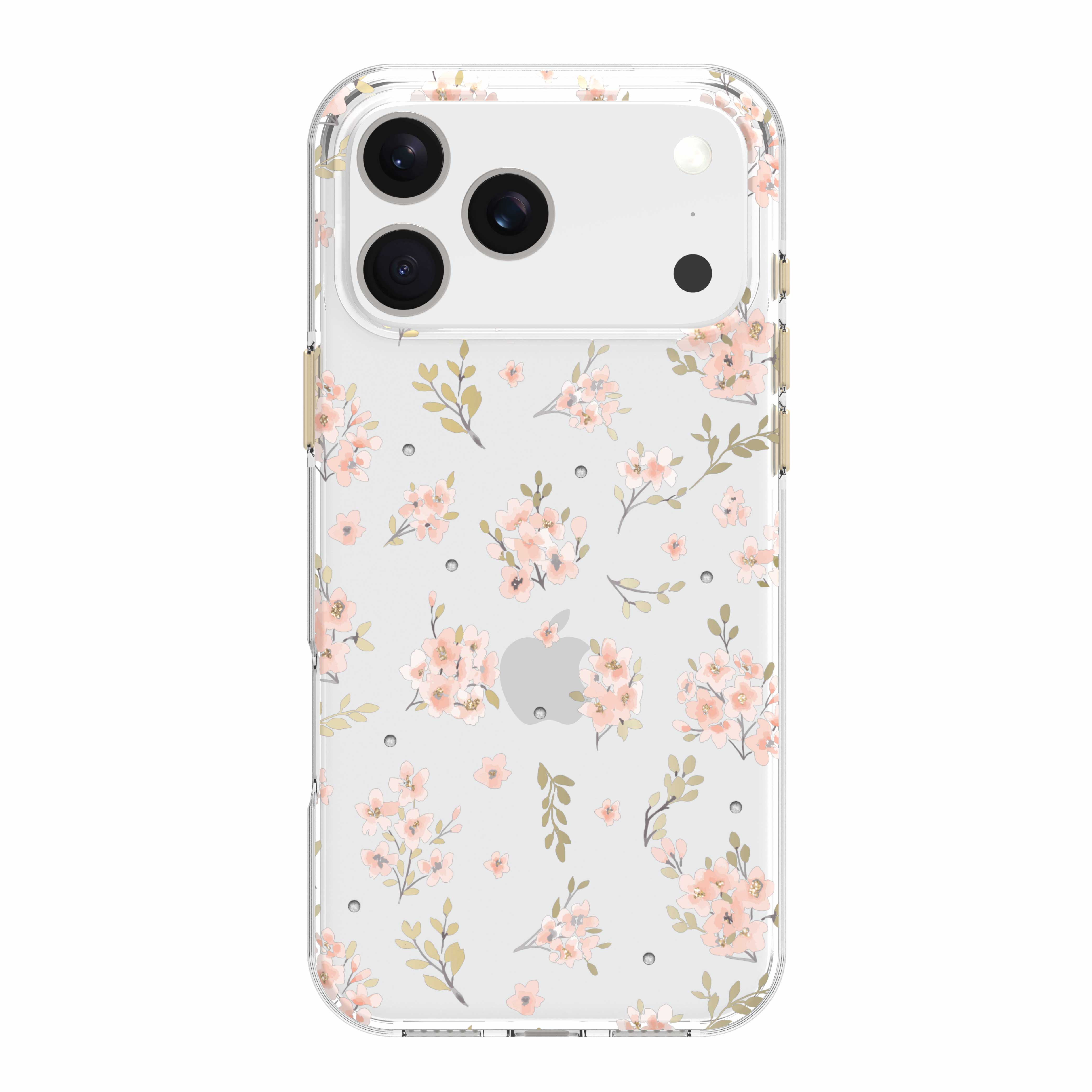 onn Pink Floral with Gems Phone Case for iPhone Air