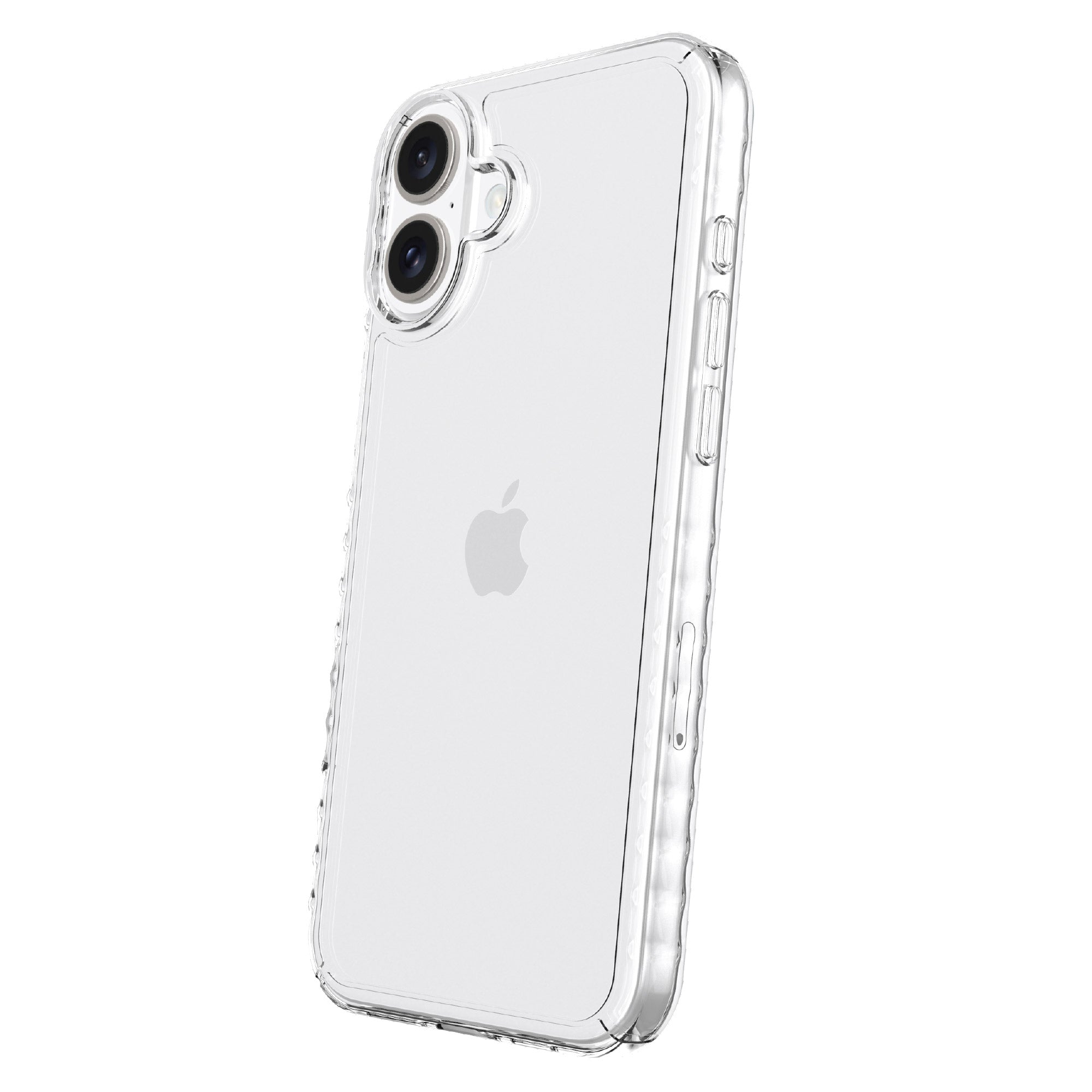 onn Protective Gel Phone Case for iPhone 16 - Clear
