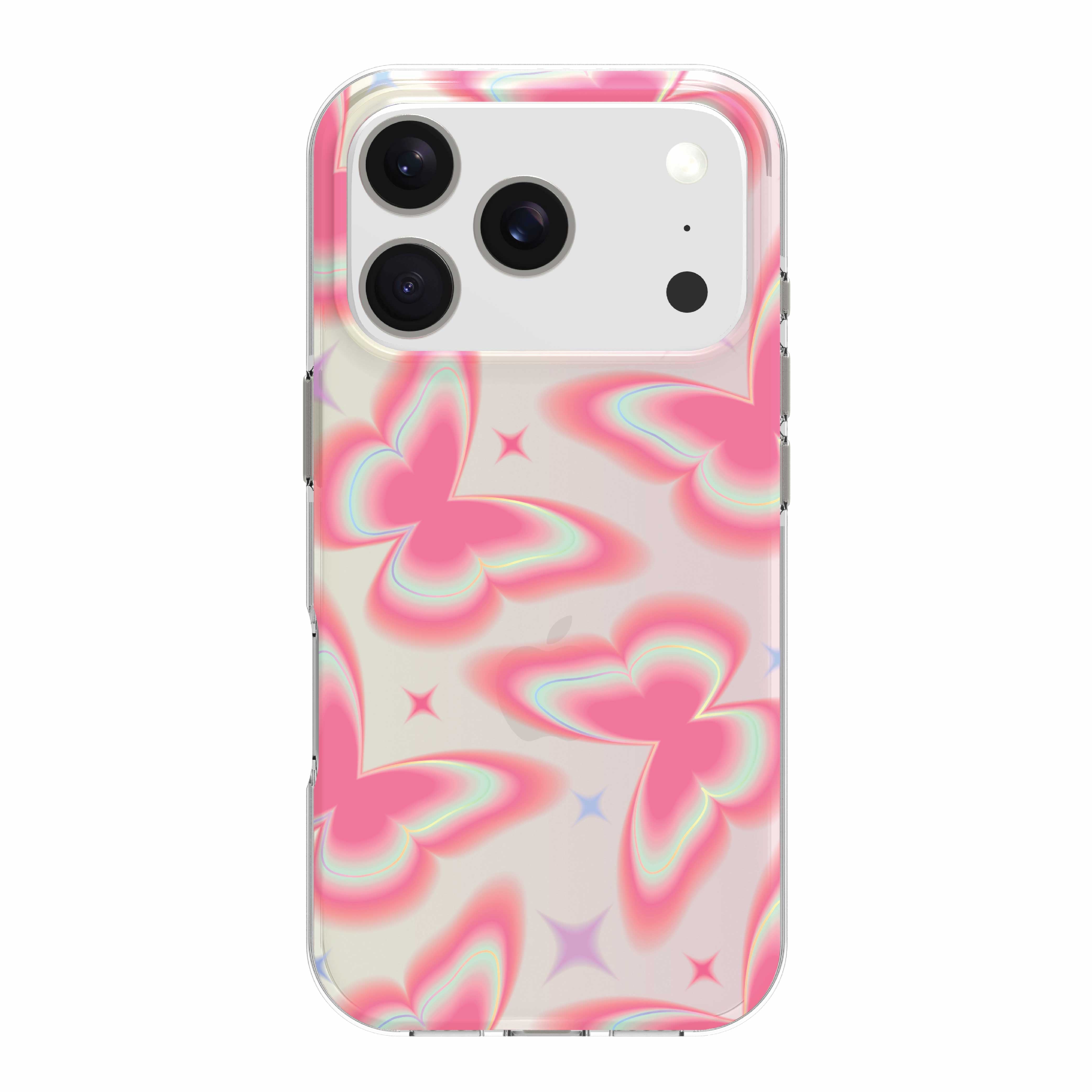 onn Retro Butterfly Phone Case for iPhone 17