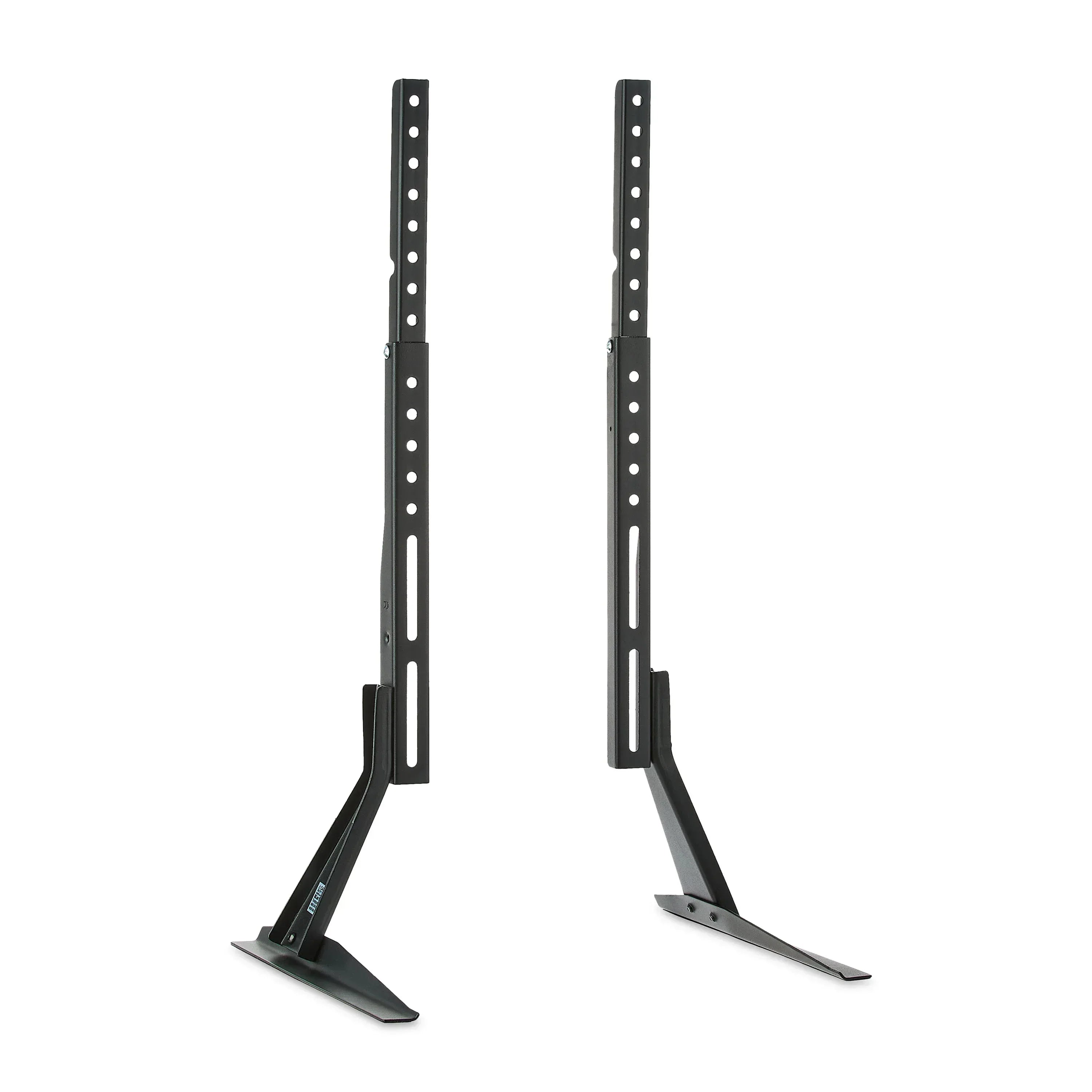 onn Tabletop TV Stand for 37" to 70" TVs, Holds up to 110 lbs, Black- Metal Legs for Tabletop