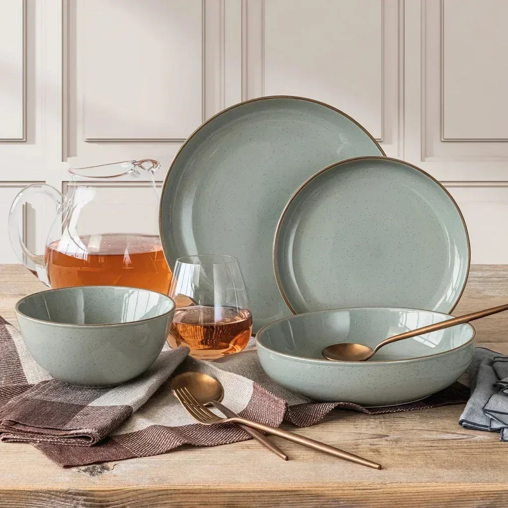 over&back Options 16-piece Dinnerware Set