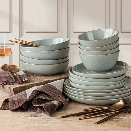 over&back Options 16-piece Dinnerware Set