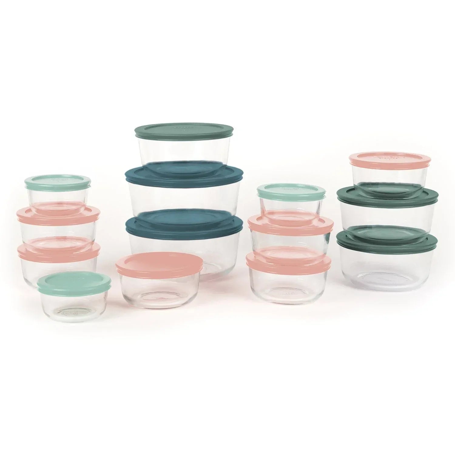 Pyrex Simply Store 28-Piece Glass Food Storage Set