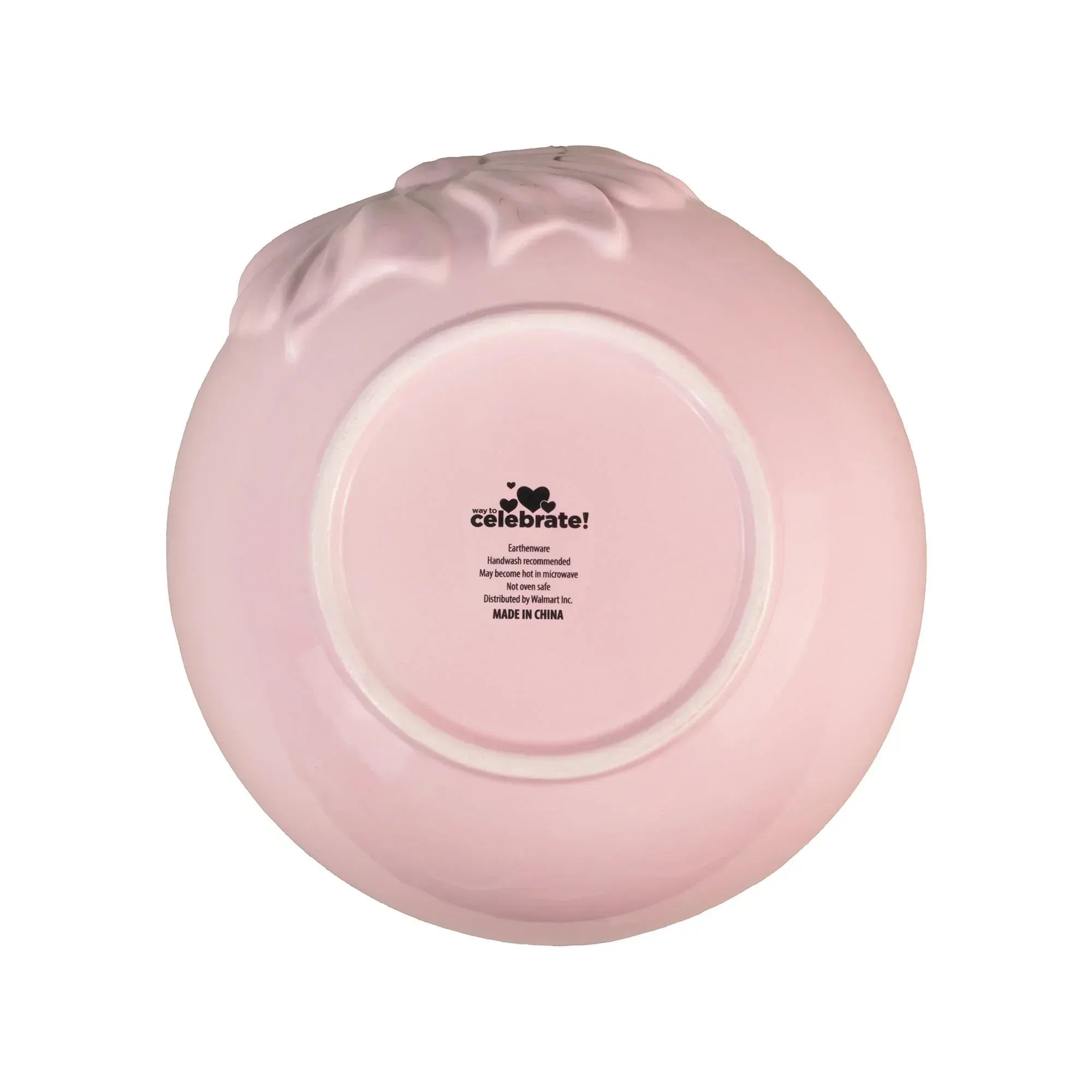 Way to Celebrate 1pk Ceramic Bow Serving Bowl