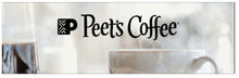 Peet's Coffee logo on banner