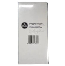 Pencil packaging back panel with barcode and product information.