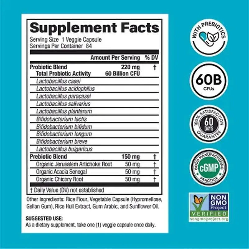 Physician'S Choice Probiotics Capsules, 60 Billion CFU (84 Ct.)