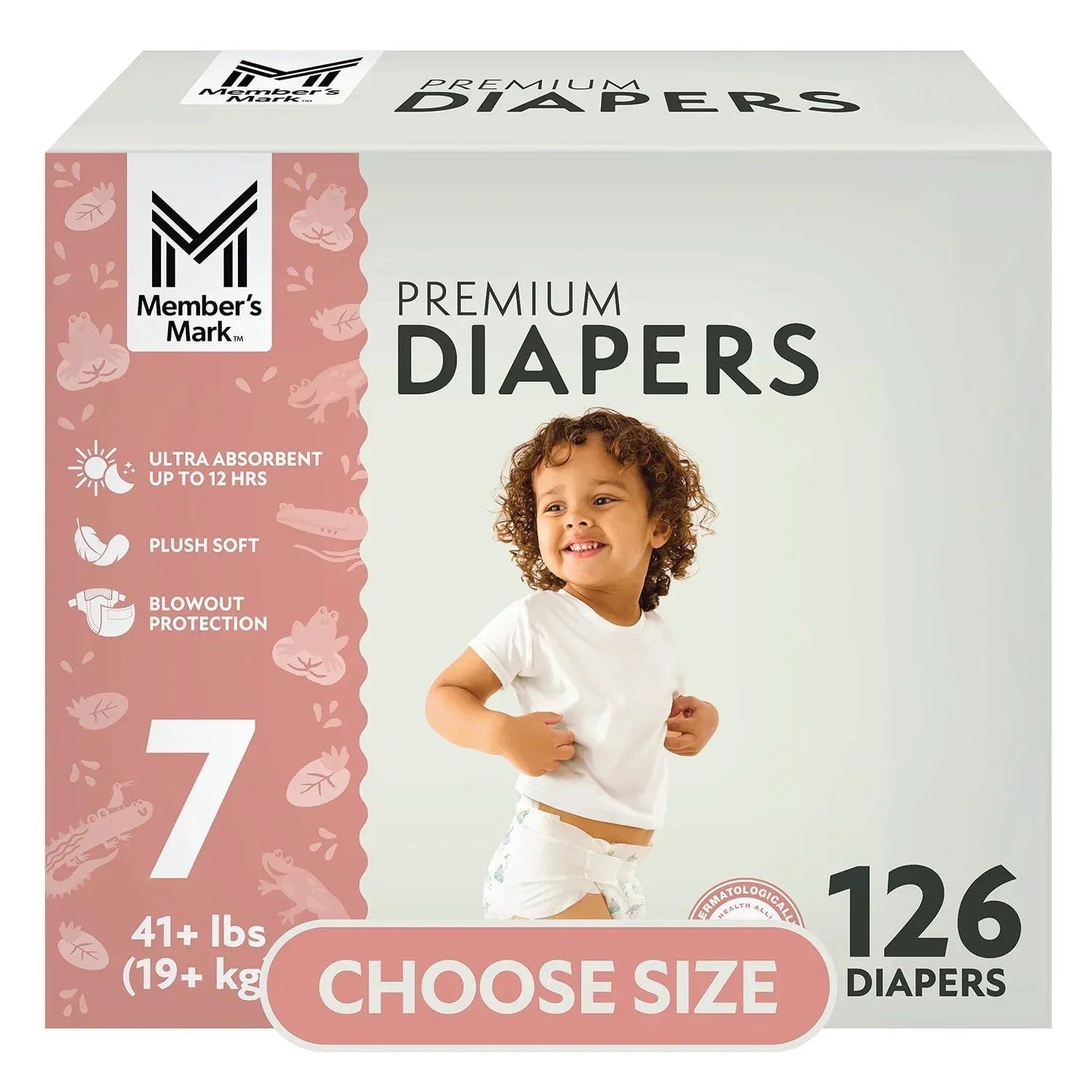 Member's Mark Premium Baby Diapers, Choose Size
