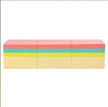 Pastel sticky notes pack showing stacked 3 x 3 in pads