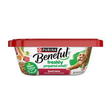 Purina Beneful beef stew wet dog food tub, Freshly Prepared Meals