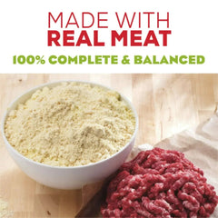 Purina Moist & Meaty Dry Dog Food, High Protein Steak Flavor with Real Beef, 6 oz Per Pouches