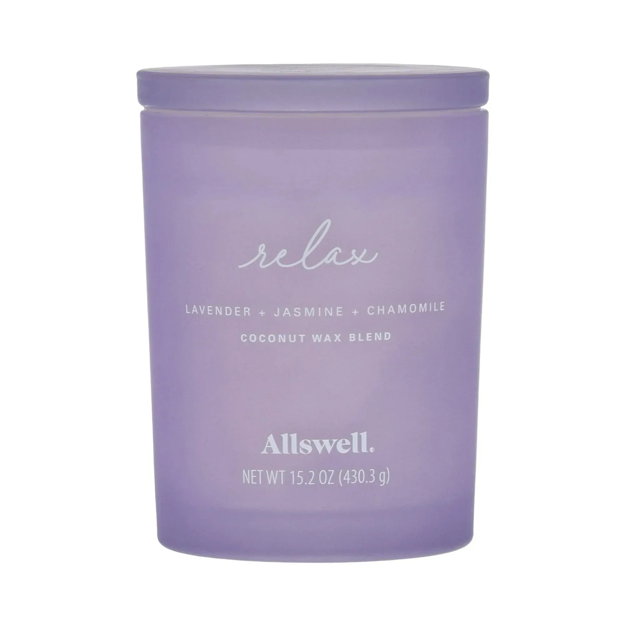 Allswell Scented 2-Wick Spa Jar Candle 15oz.