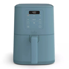 bella 4qt Slim Air Fryer Oatmilk: Small Beige Electric Fryer, 1300W, 2-Year Warranty, Plastic & Aluminum, 7.27 lbs