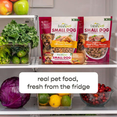 Freshpet Fresh Dog Food, Small Dog Chicken Recipe, Small Bites Freshly Roasted Meals, 1 lb.