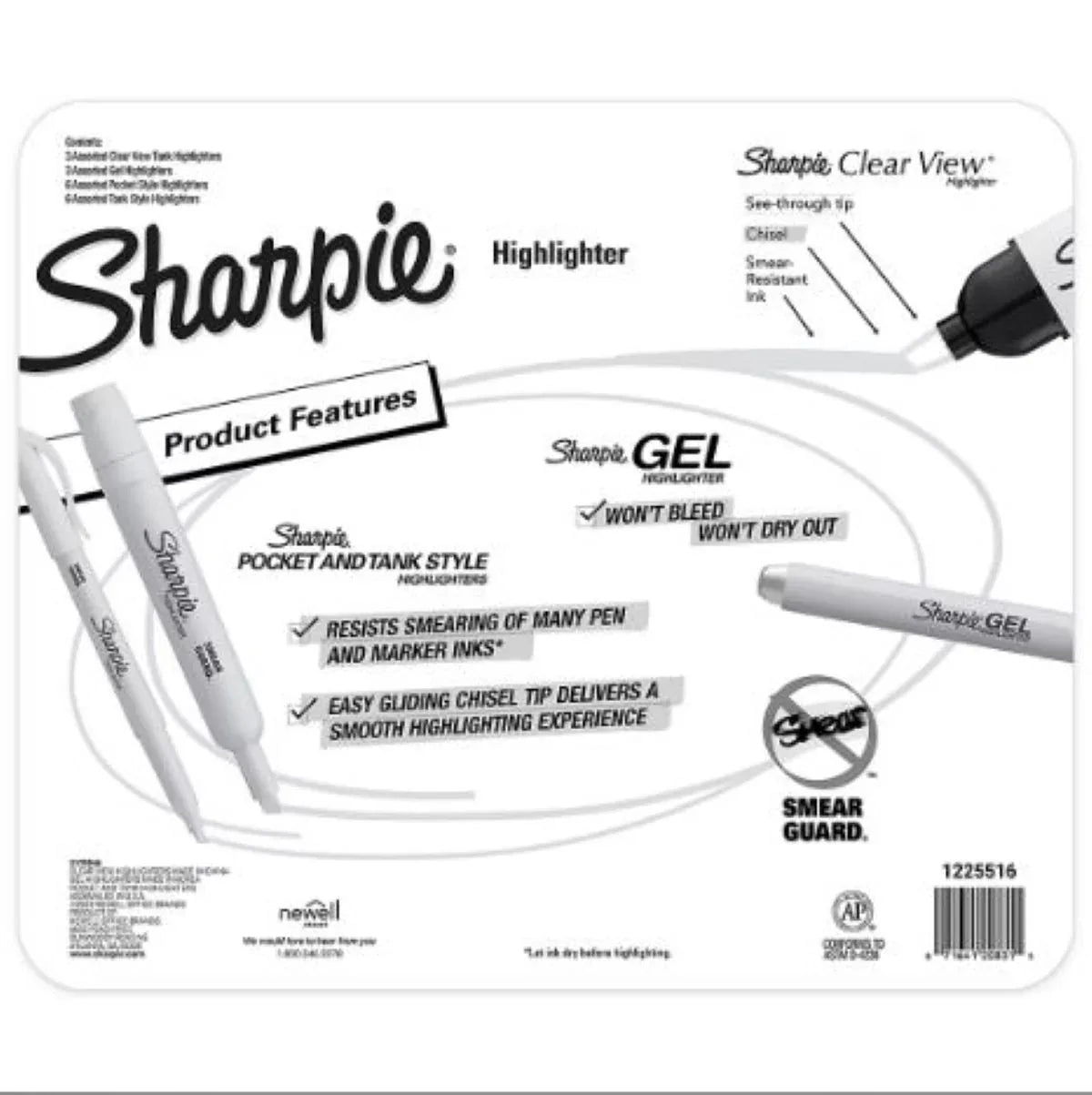 Sharpie Highlighter Variety Pack, 18 ct. - USA MEGA SHOP