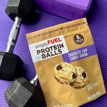 Protein balls pouch, chocolate chip cookie dough flavor, 8g protein, gluten-free