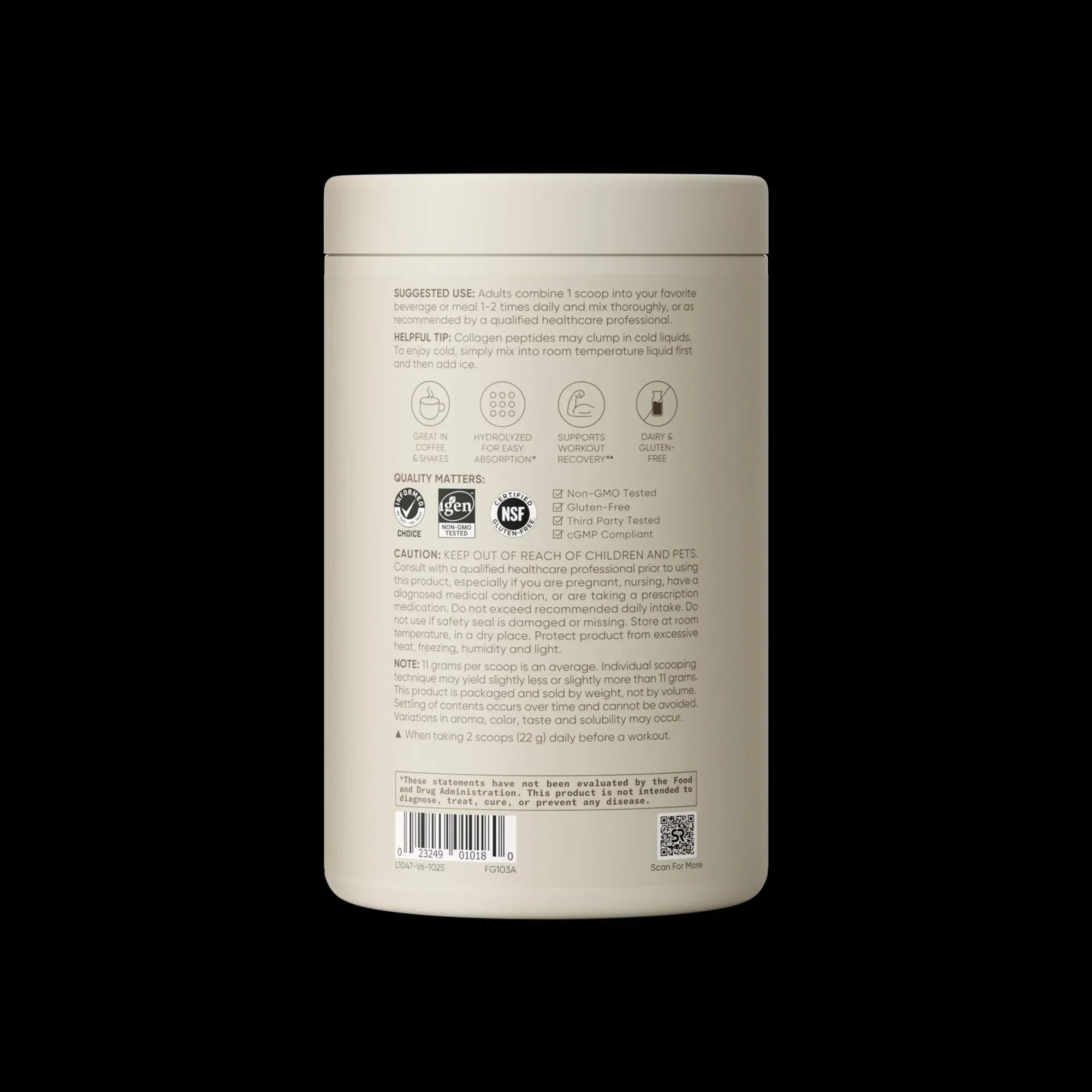 Collagen Peptides unflavored