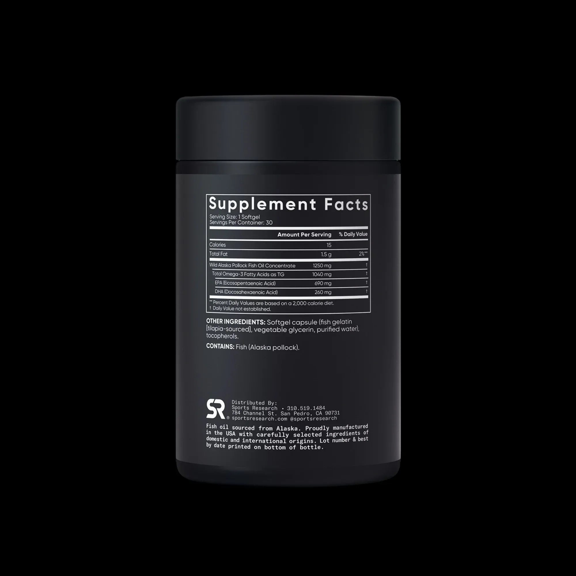 Omega-3 Fish Oil from Wild Alaska Pollock