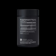 Omega-3 fish oil bottle back with Supplement Facts and ingredient panel