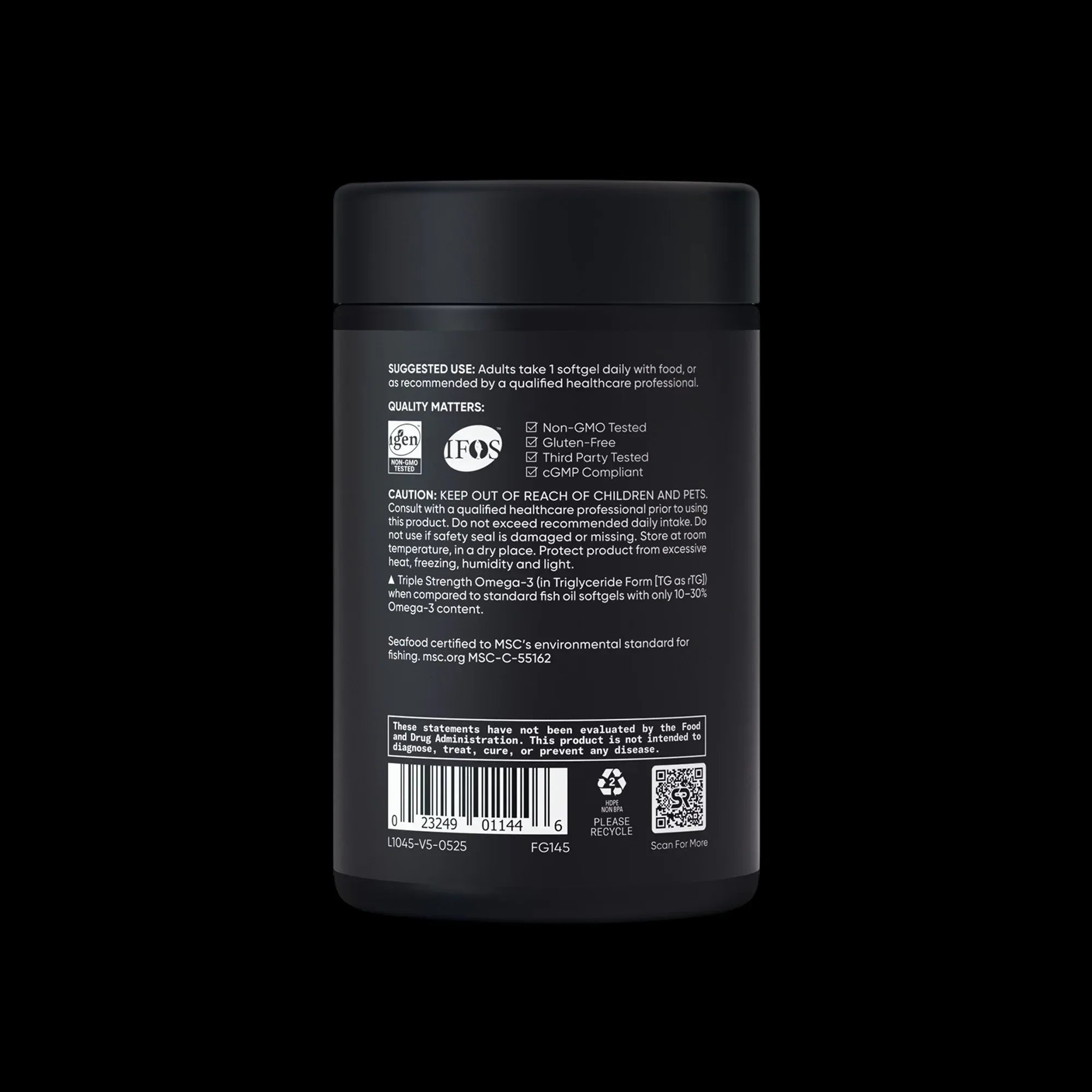 Omega-3 Fish Oil from Wild Alaska Pollock
