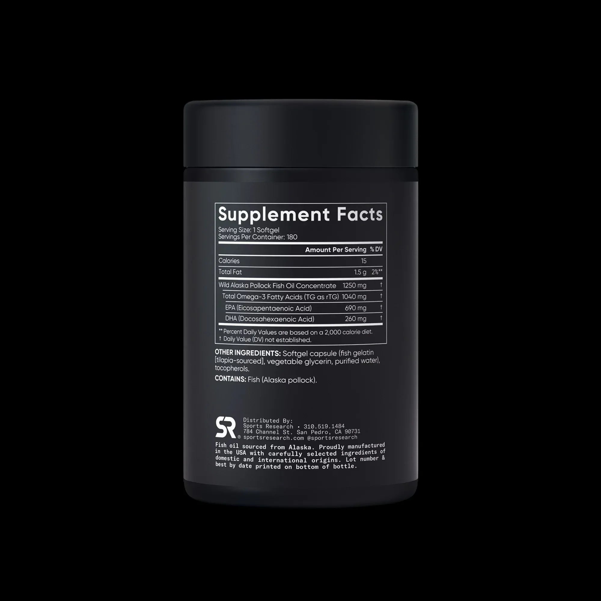 Omega-3 Fish Oil from Wild Alaska Pollock