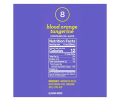 Spindrift Assorted Blood Orange Tangerine, Lemon and Lime Sparkling Water, 2 oz. 24 cans