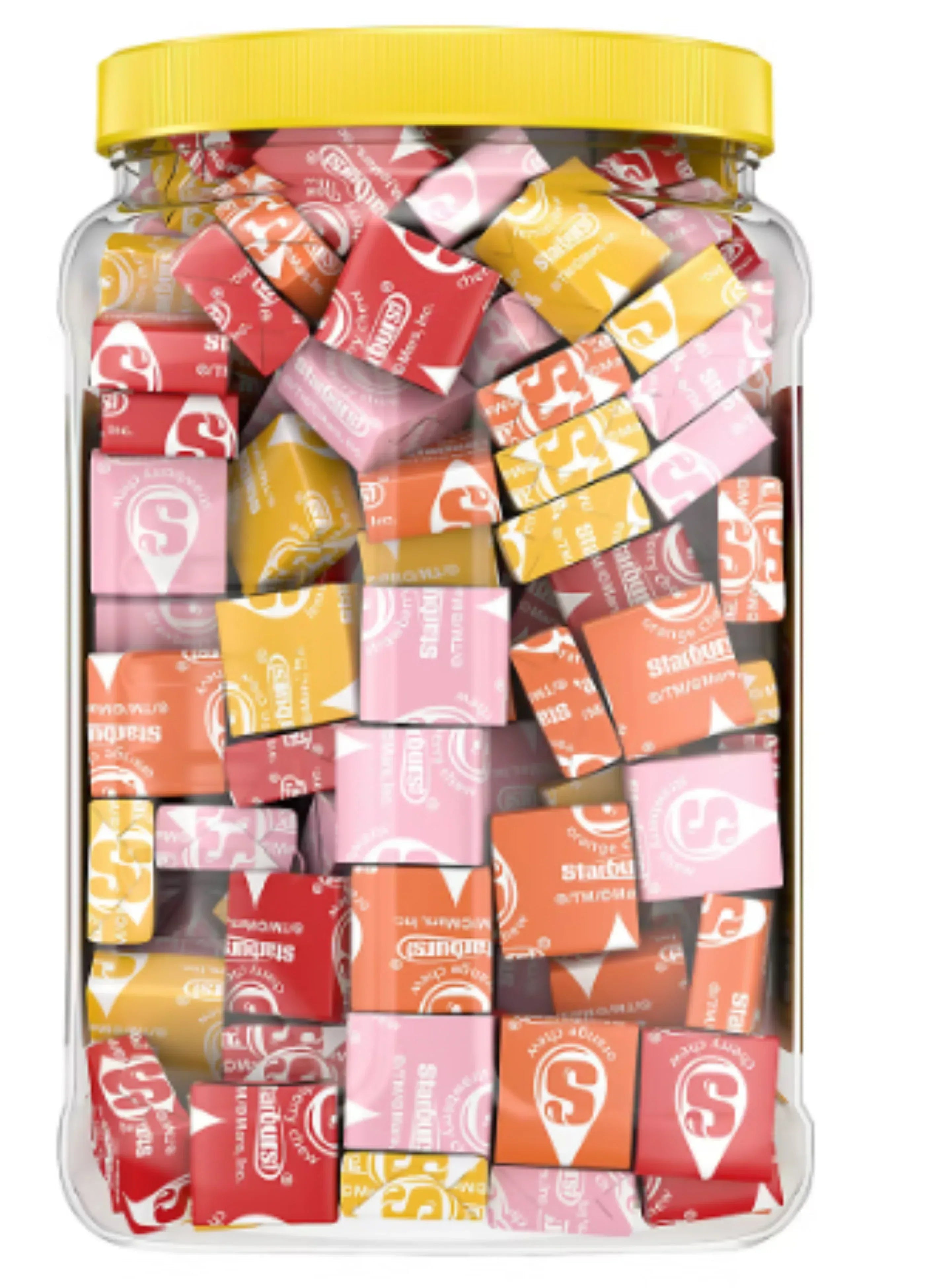 Starburst Original Fruity Chewy Candy Bulk Jar, 54 oz.