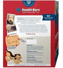 Blue Buffalo Health Bars Crunchy Dog Treats, Bacon, Egg & Cheese, 5 lbs.