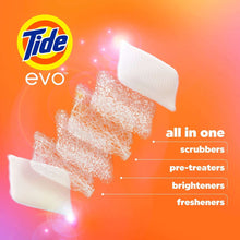 Laundry detergent fiber tiles with multiple white tiles and soap fiber spray