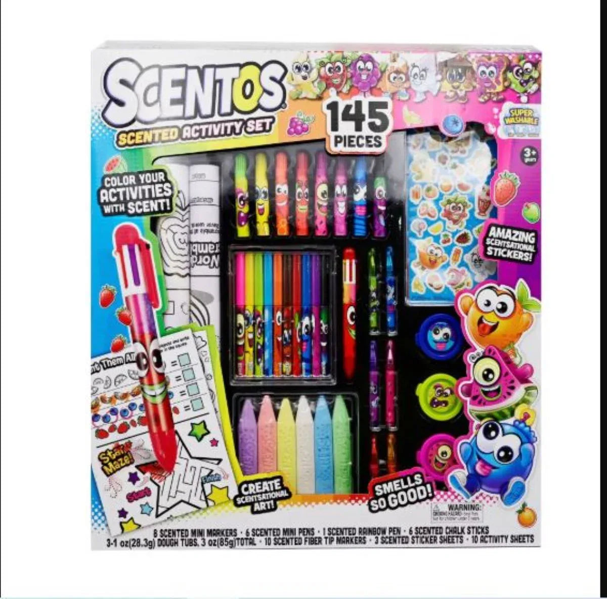 Scentos Scented Activity Set, 145 pc. - USA MEGA SHOP
