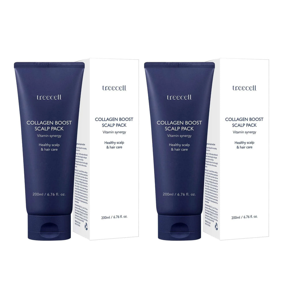 treecell Collagen Boost Scalp Pack, 6.76 fl oz, 2-pack - USA MEGA SHOP