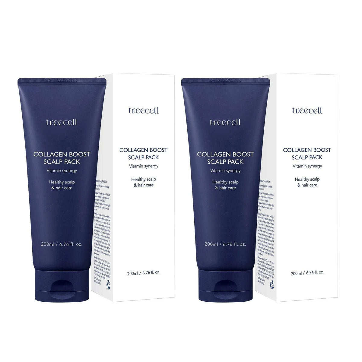 treecell Collagen Boost Scalp Pack, 6.76 fl oz, 2-pack - USA MEGA SHOP